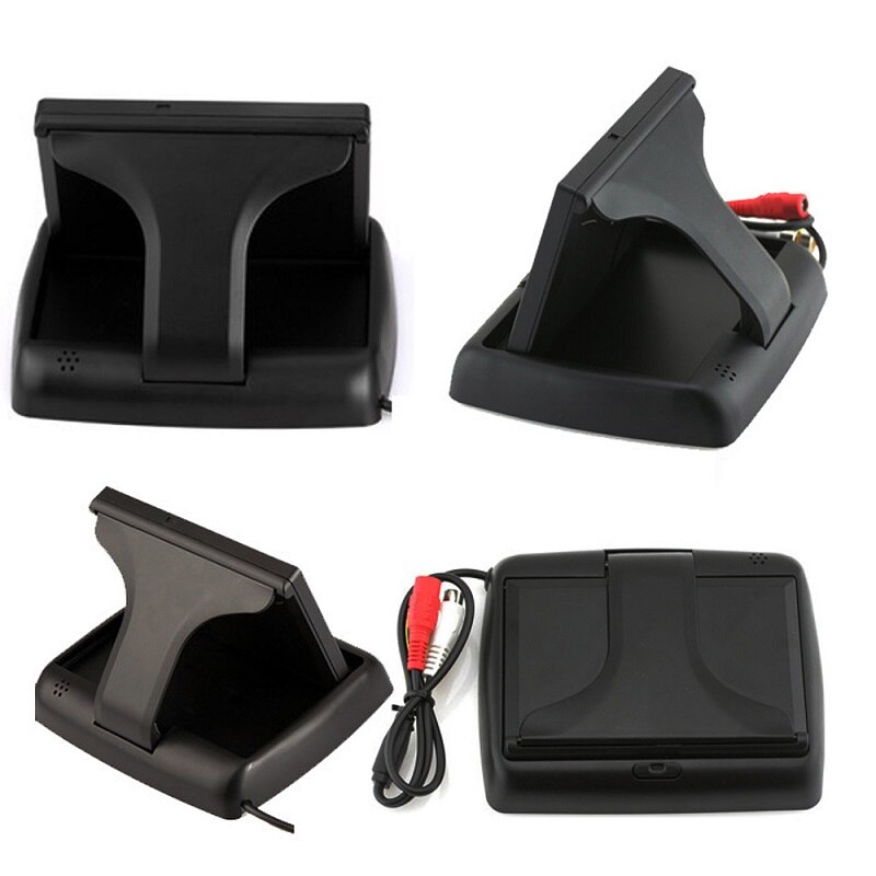 4.3 Inch TFT LCD Car Monitor Foldable Monitor Display Rearview Monitors