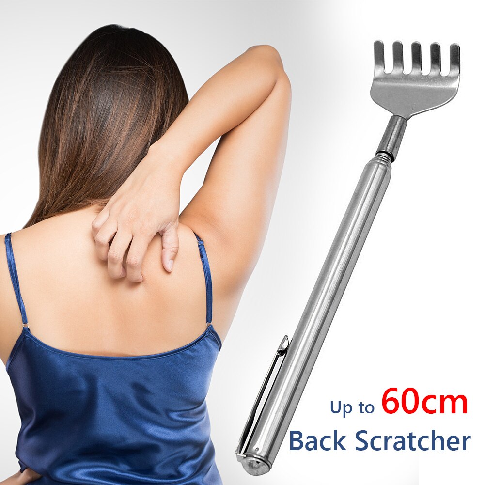 Back Scratcher Telescopic Scratching Backscratcher Massager Kit Back Scraper Extendable Telescoping Itch Health Products Hackle