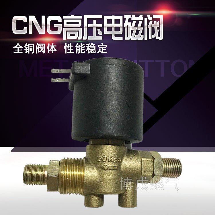 LPG CNG kits for CNG car natural gas high pressure solenoid valve oil to gas modified LPG high pressure solenoid valve