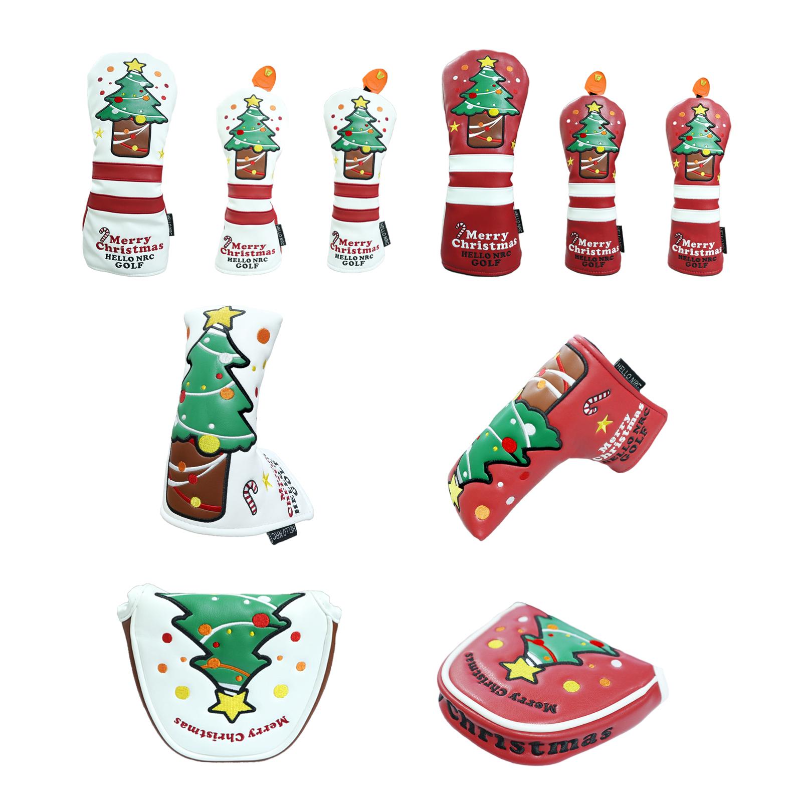 golf Headcover śliczne nakrycie głowy robić gry w golfa dla kierowcy toru wodnego hybrydowy miotacz PU skórzany ochraniacz drewna obejmuje