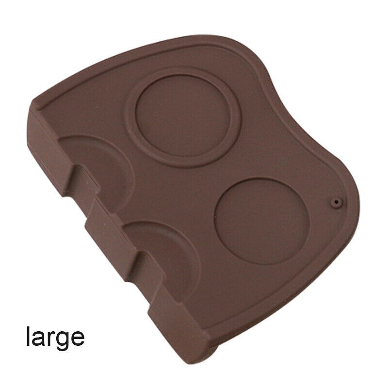 Silicone Groove Coffee Pad Anti-skid Anti-pry Pad Anti-pry Stand Anti-pry Pad Corner Anti-pry Pad Pad Tool Kitchen Cocina: Brown L