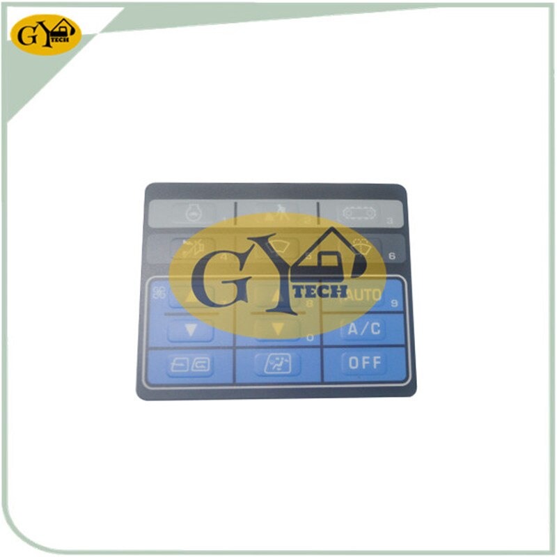 Moniteur autocollant pour pelle Komatsu, jauge d&#39;affichage avec colle 3M, PC200-8, 7835, 31-1004