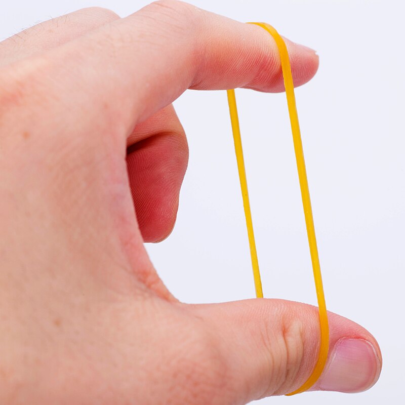 Deli Stationery Office Supplies 100g elastic band Rubber Bands latex loop Stationery Holder Desk Accessories Shop