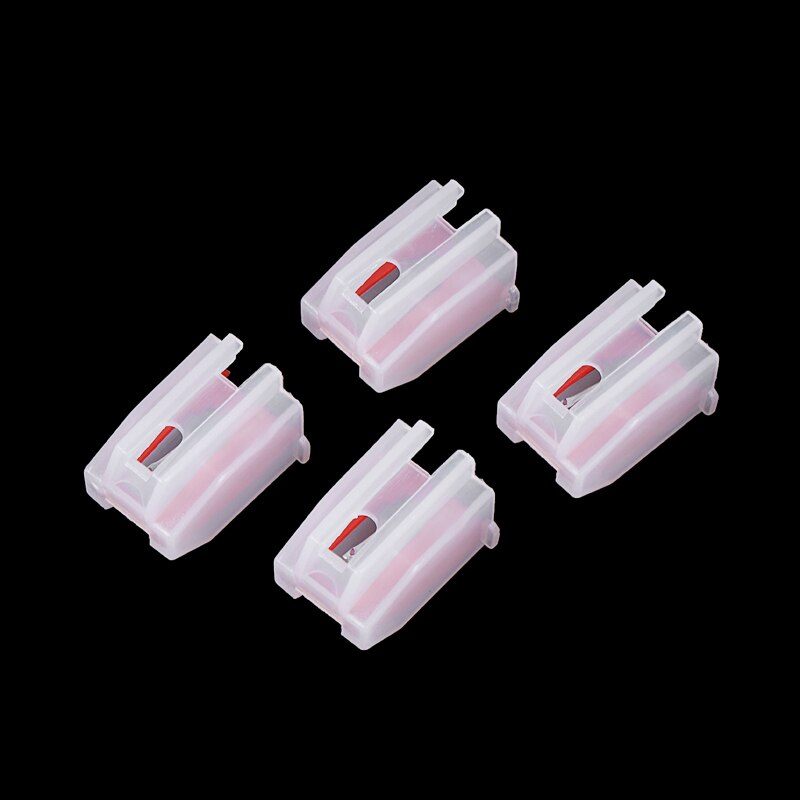 4pcs Suitable For Record Player Replacement Stylus Needle Universal Turntable Dual Moving Magnetic Stereo Vinyl Record Player