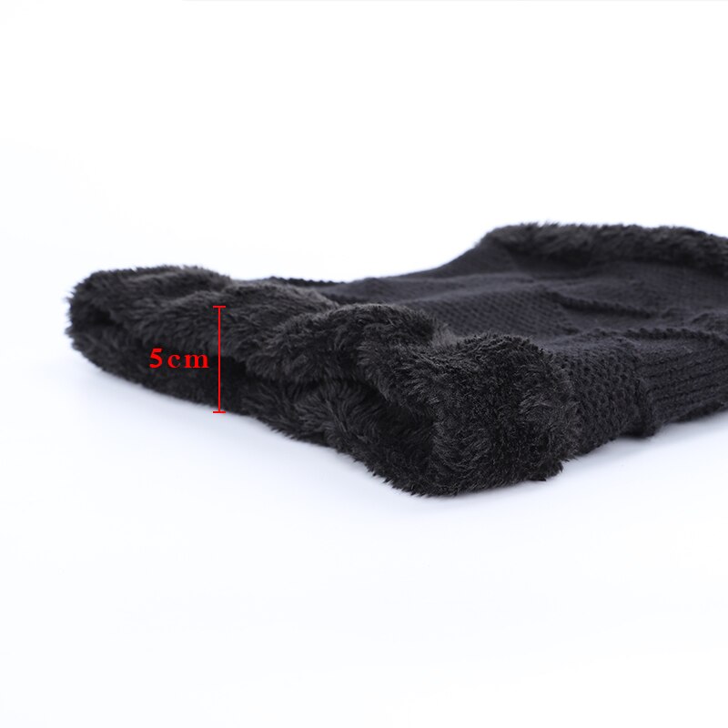 Vinter dame kasket herre kasket far hat sport unisex gorras populære mandlige skullies varm tyk hække kasket 2 stk sæt