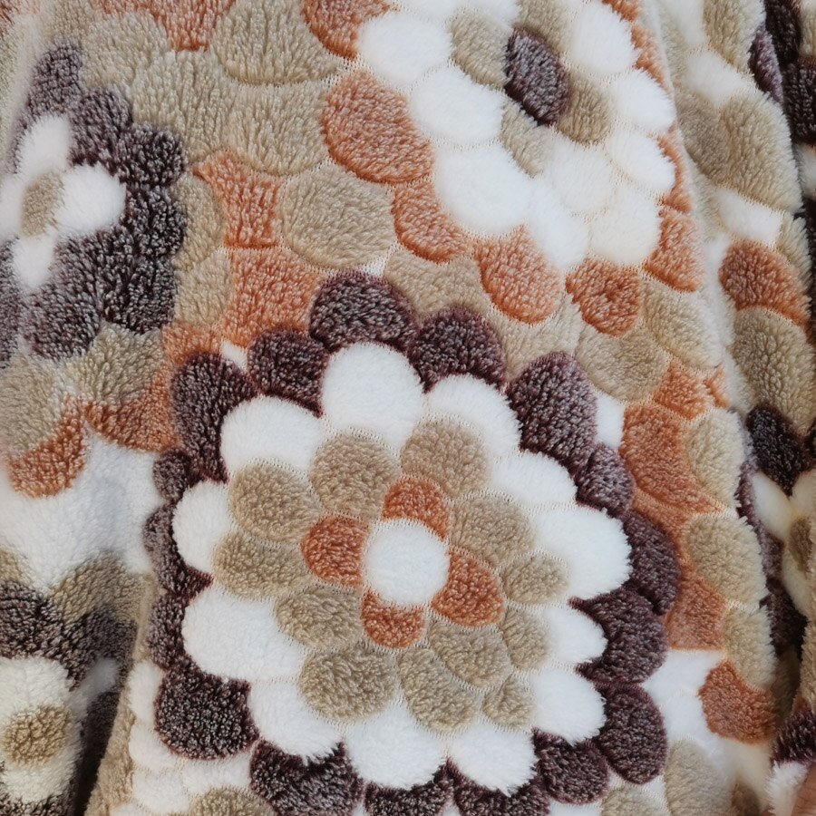 På flannel stof dobbelt ansigt koral blød varm plys sengetøj pude pet klud fløjlsagtet stof