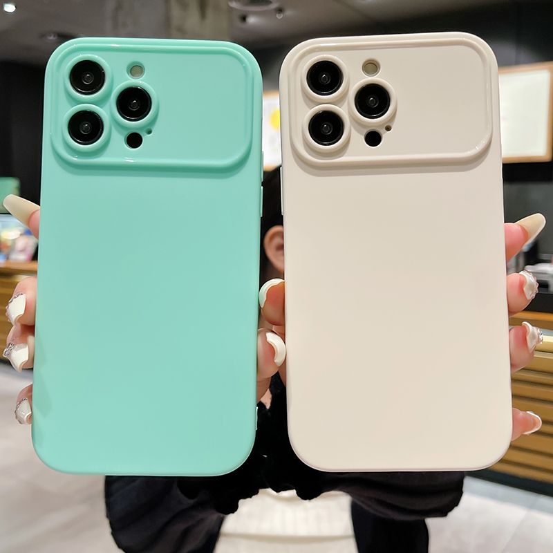 Funda de teléfono de TPU suave mate de Color sólido de lujo para IPhone 15 Pro Max 14 13 12 11 Pro Max X XS XR 8 7 Plus cubierta trasera a prueba de golpes