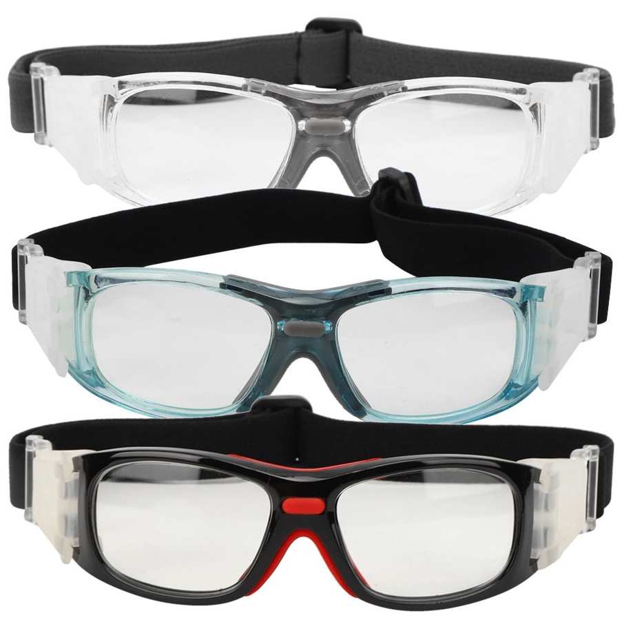 Sports Goggles Anticollision Anti-Impact Basketball Glasses Adjustable Windproof Dust-proof Soccer Basketball Safety Goggles