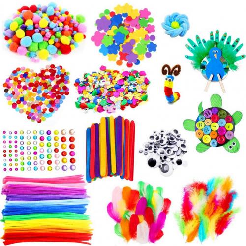 1Set Art Crafts Bright Color Hands-on Ability Plus... – Vicedeal