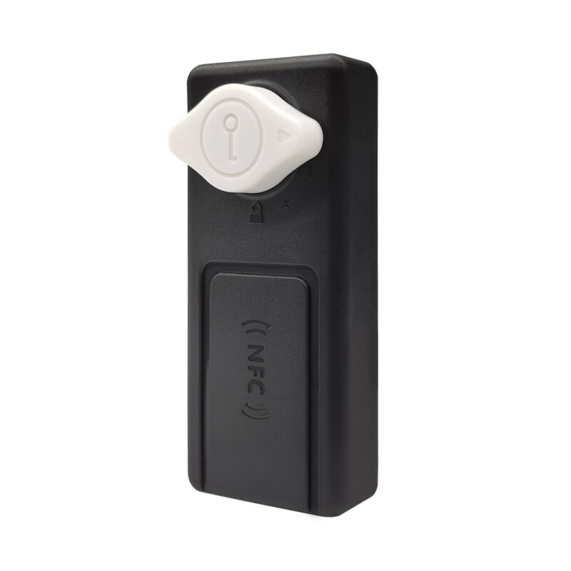 Cerradura inteligente RFID NFC para puerta de armario, dispositivo de cierre electrónico con tarjeta inteligente, Control por aplicación móvil, sin batería, sin Wifi: Default Title
