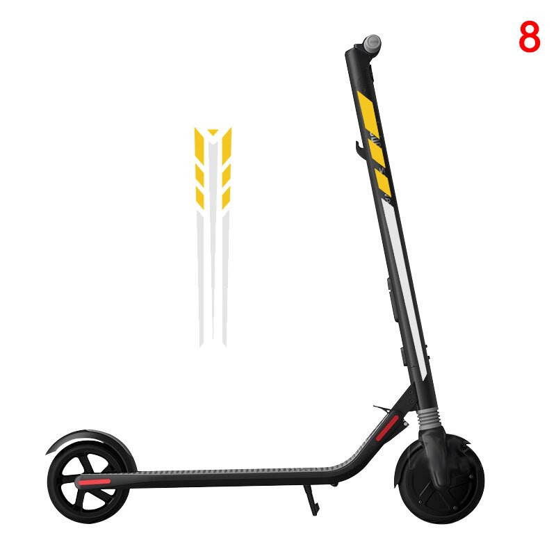 Reflective Safe Stickers Scooter Decoration for Ninebot ES1 ES2 ES3 ES4 BHD2: 8