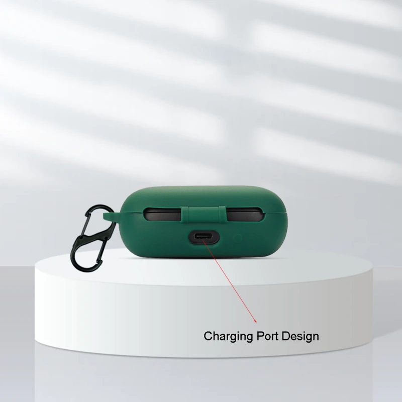 Draadloze Headset Beschermhoes Voor Anker Soundcore Sport X10 Hoes Siliconen Beschermend Omhulsel Wasbare Behuizing Anti-Stof Hoes