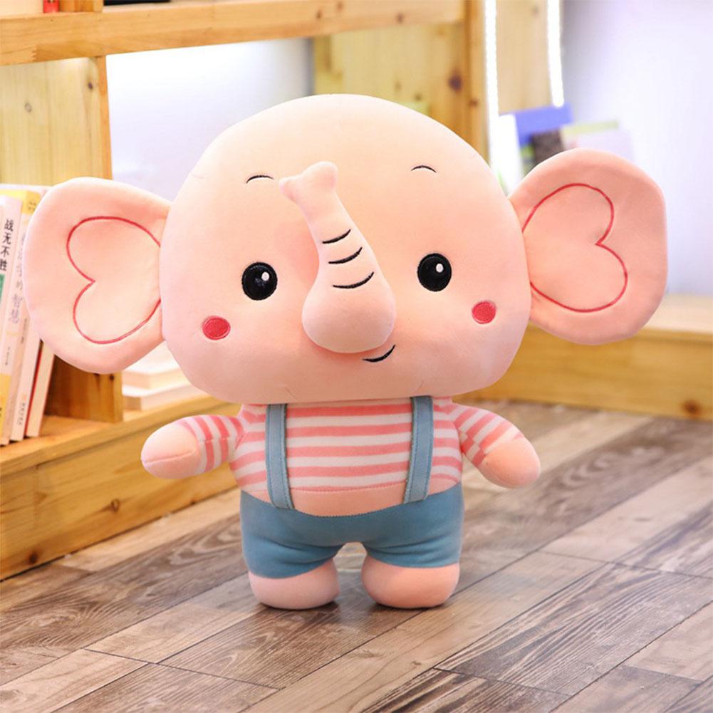 Kuulee Olifant Cartoon Leuke Olifant Pop 25cm Knuffel Minnaar Pop Speelgoed Klein Model Lover olifant 25cm