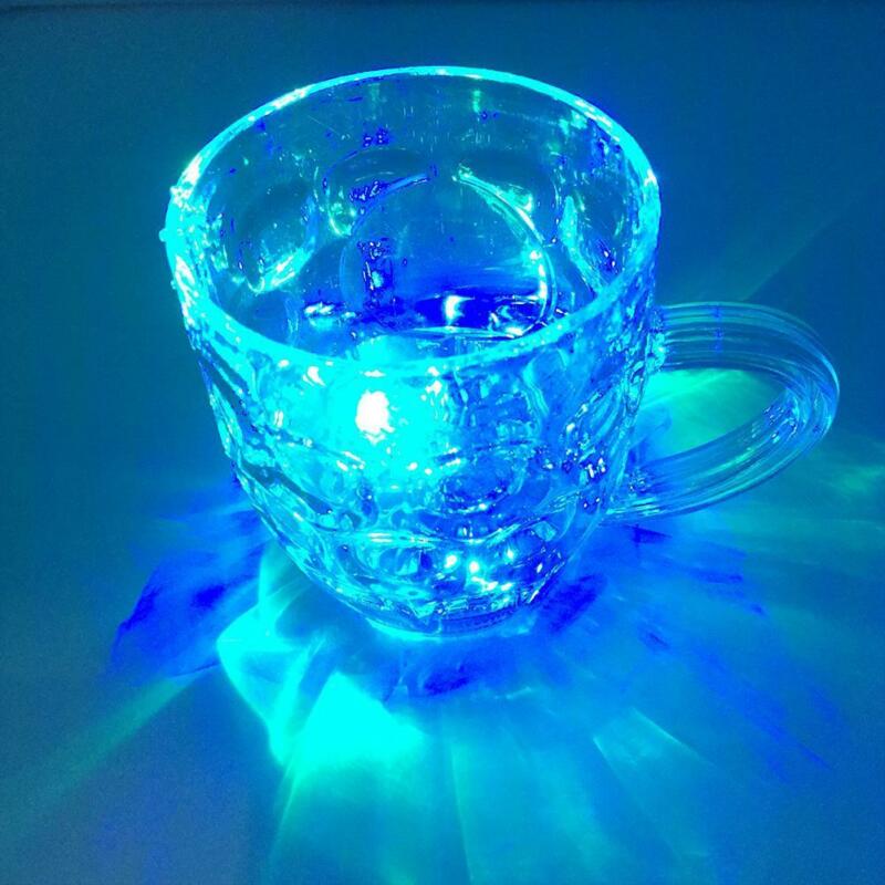 Small LED shot glass flashing glasses luminous cup Halloween Chirstmas Party