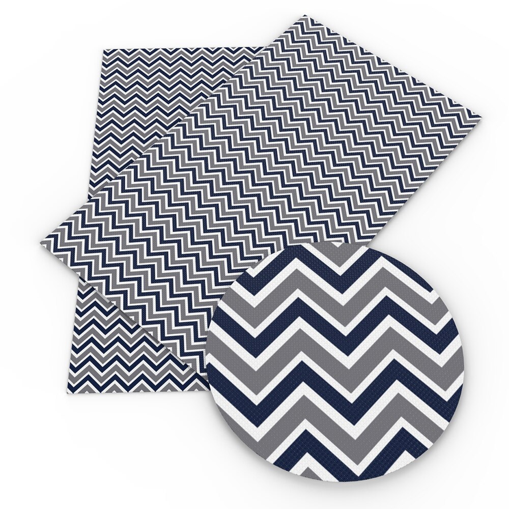 20*34cm maling geometrisk trykt imiteret læder stof ark vinyl kunstlæder hjemmetekstil polstring gør-det-selv sløjfer ,1 yc 12005: 1109100001