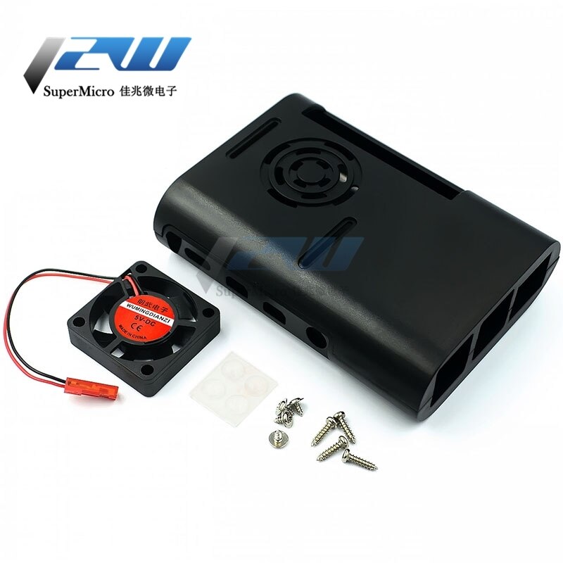 Raspberry Pi 4! Development board ABS Pi shell Raspberry Pi 4B can install cooling fan to protect the case