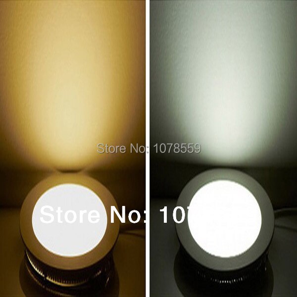 12W Led-lampjes Epistar Chip 960lm Warm Wit/Witte Ronde Geschorst Smd 85-265V
