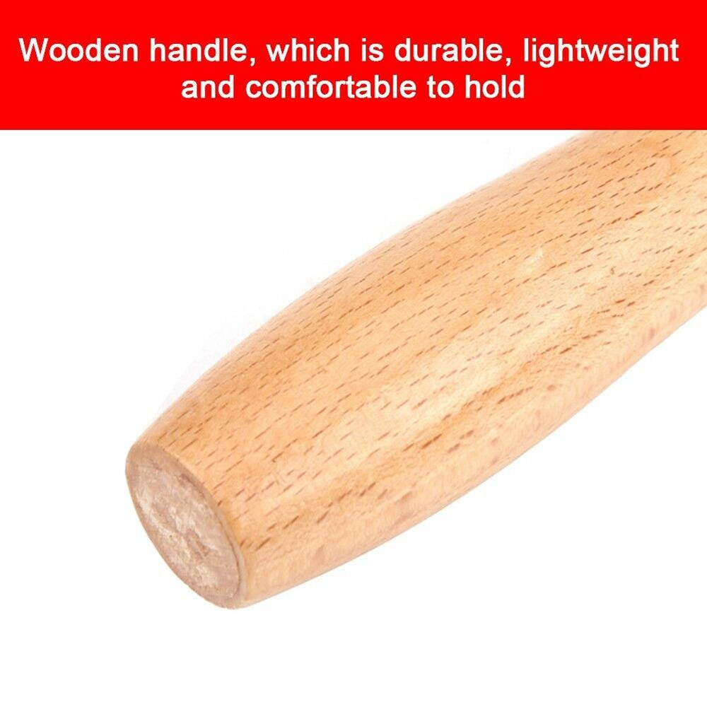 20mm houten handvaten bandenreparatie-stitcher kogellager bandenroller reparatiegereedschap bandenverdichtingsrol