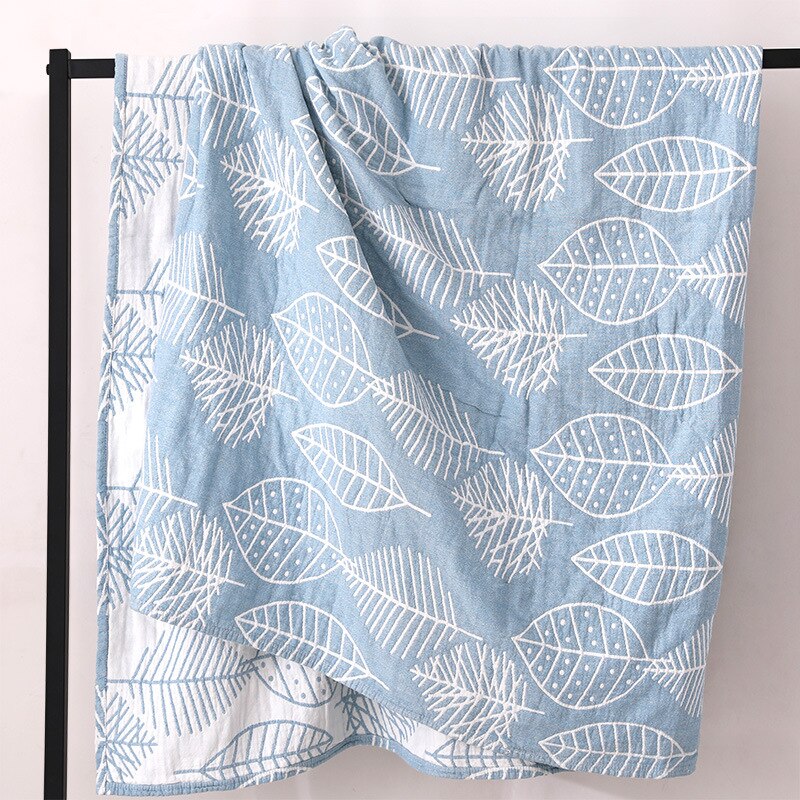 Nap blanket Home bedding 100% soft cotton towelling coverlet: Default Title