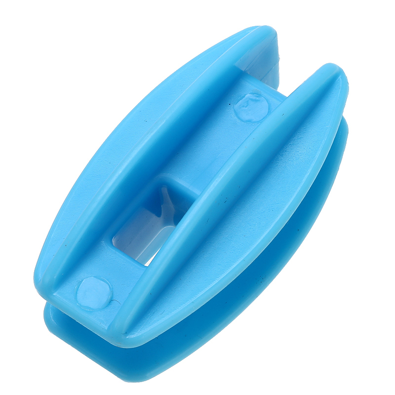 10pcs/set Black/Blue Electric Fence Wire High Strain Post Insulator Square Tube Terminal Rod Insulators Electronic Fitting Fence