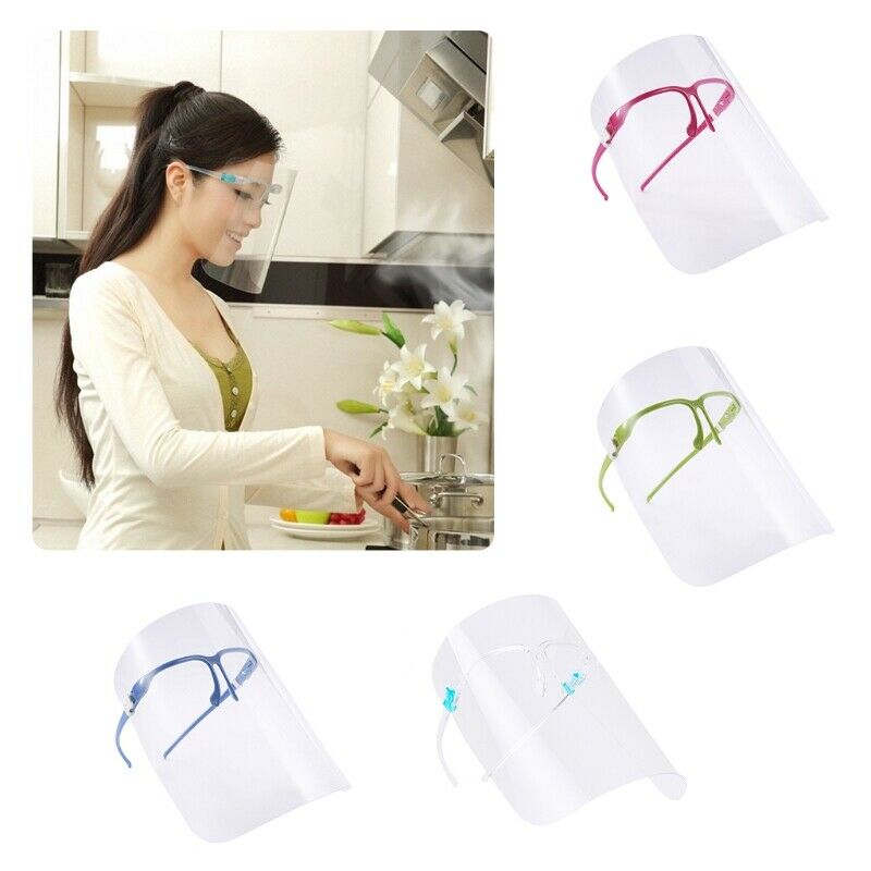 Keuken Koken Anti-Olie Splash Clear Gezicht Shield Gezichtsmasker Protector