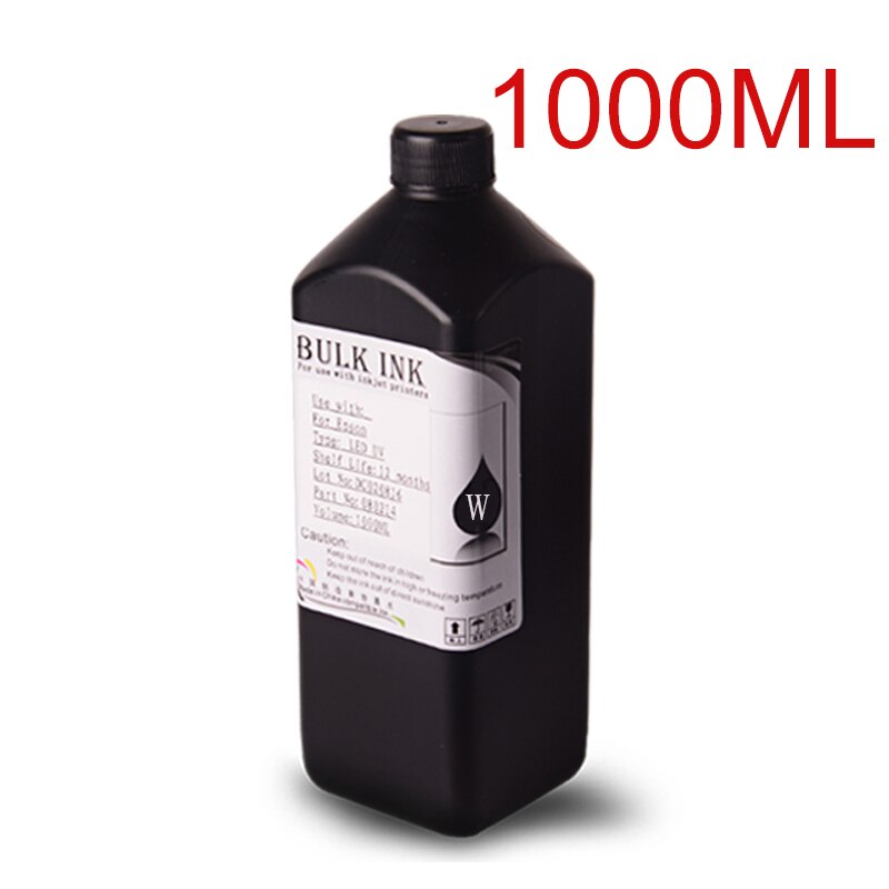 Tinta de LED UV suave para impresora Epson DX4, DX5, DX6, DX7, cabezal de impresión para impresora de inyección de tinta de escritorio, Mimaki, plano, 250ML, 6 uds.