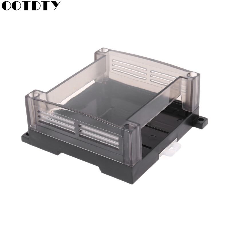 Transparent Plastic PLC Industrial Control Box Panel PLC Enclousure Case DIY PCB Shell