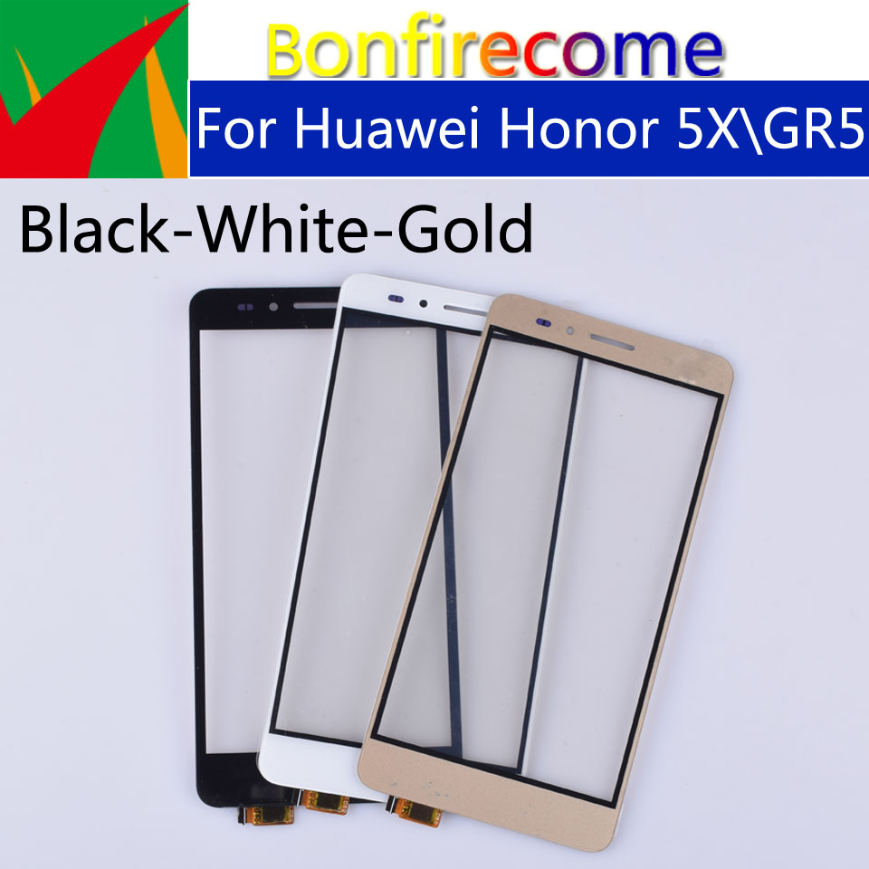 5.5" Touchscreen For Huawei Honor 5X Touch Screen Panel Sensor Digitizer For GR5 KII-L21 L22 L23 L03 L05 Display Glass Lens