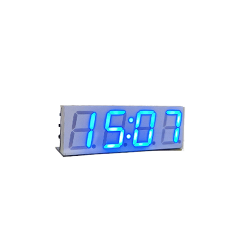 Wifi Time Service Clock Module Automatic Clock DIY Digital Electronic Clock Wireless Network Time Service: Blue