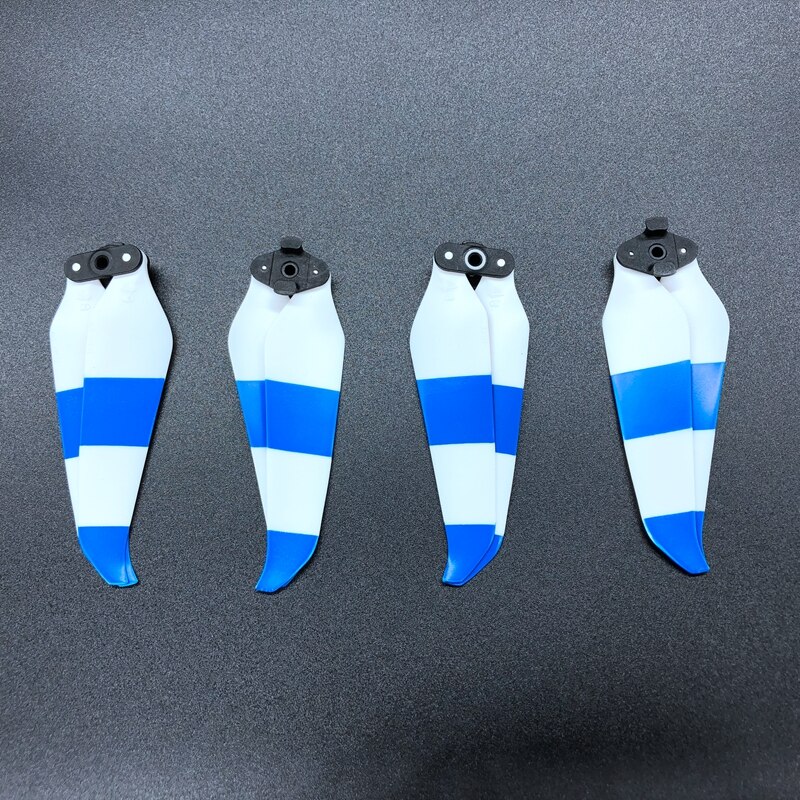 7238F Colorful CW CCW Replacement Propellers Low Noise Props Quick Release Blades Wing for DJI Mavic Air 2 Drone Accessories Kit: 4pcs blue