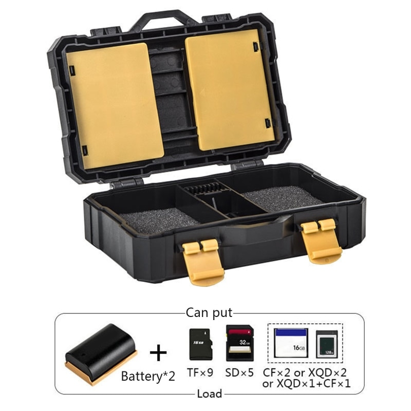 Camera Batterij Bescherming Case Organizer Holder Voor LP-E6 LP-E8 LP-E12 LP-E17 NB-13L EN-EL15 EN-EL14