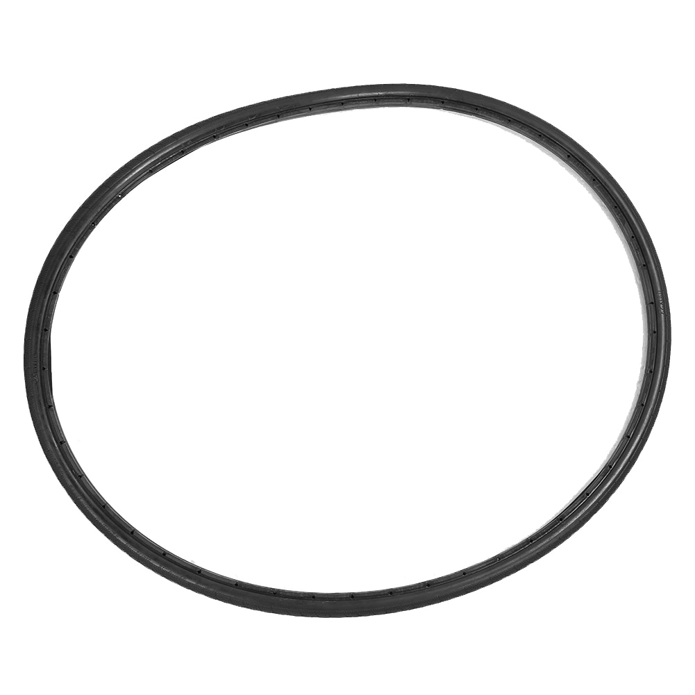 Bike Solid Tire 700x23C Road Bike Bicycle Cycling Riding Tubeless Tyre Wheel inflatable tire explosion-proof: Black