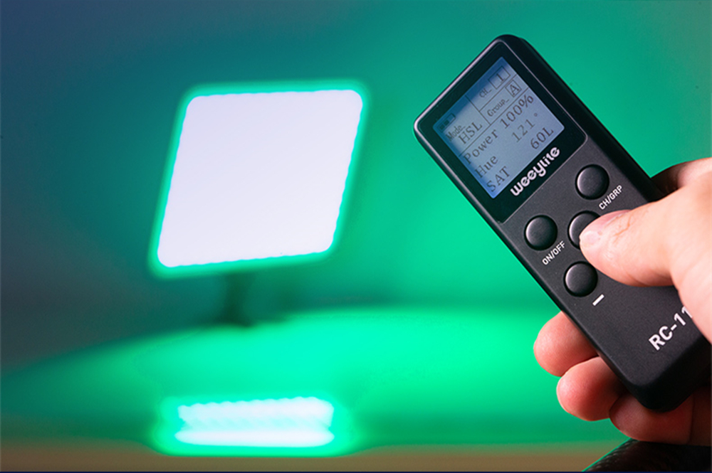 Viltrox weeylite RC-11 2.4GHz Wireless remote control RGB LED Video Light for WE-10/sprite 40/sprite 20/RB9/ninja 400/ninja 200