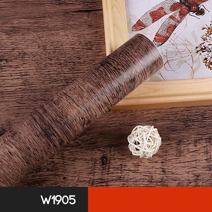 45 cmx 5m vedenpitävä pvc vinyyli puun syyt itseliimautuva tapetti keittiön vaatekaappi kaappi kaluste remontti ovi seinätarrat: W1905