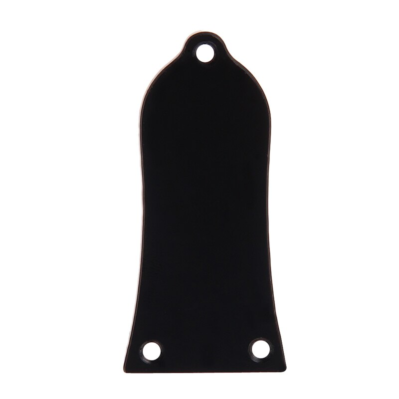 3 Holes Bell Shape Plastic Bell Style Electric Guitar Truss Rod Cover