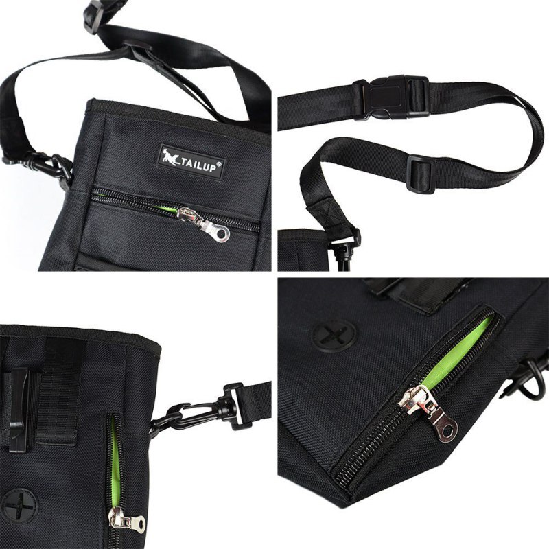 Portable Dog Training Treat Bags Detachable Doggie Pet Feed Pocket Pouch Puppy Snack Reward interactive Waist Bag Pet Dog Pouch