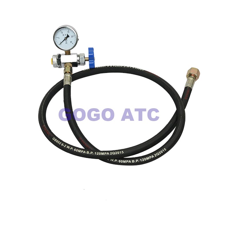 hydraulic accumulator charging accessory CQJ-16 CQJ-25 CQJ-40 thread M14*1.5 CQJ type nitrogen N2 tools NXQ series
