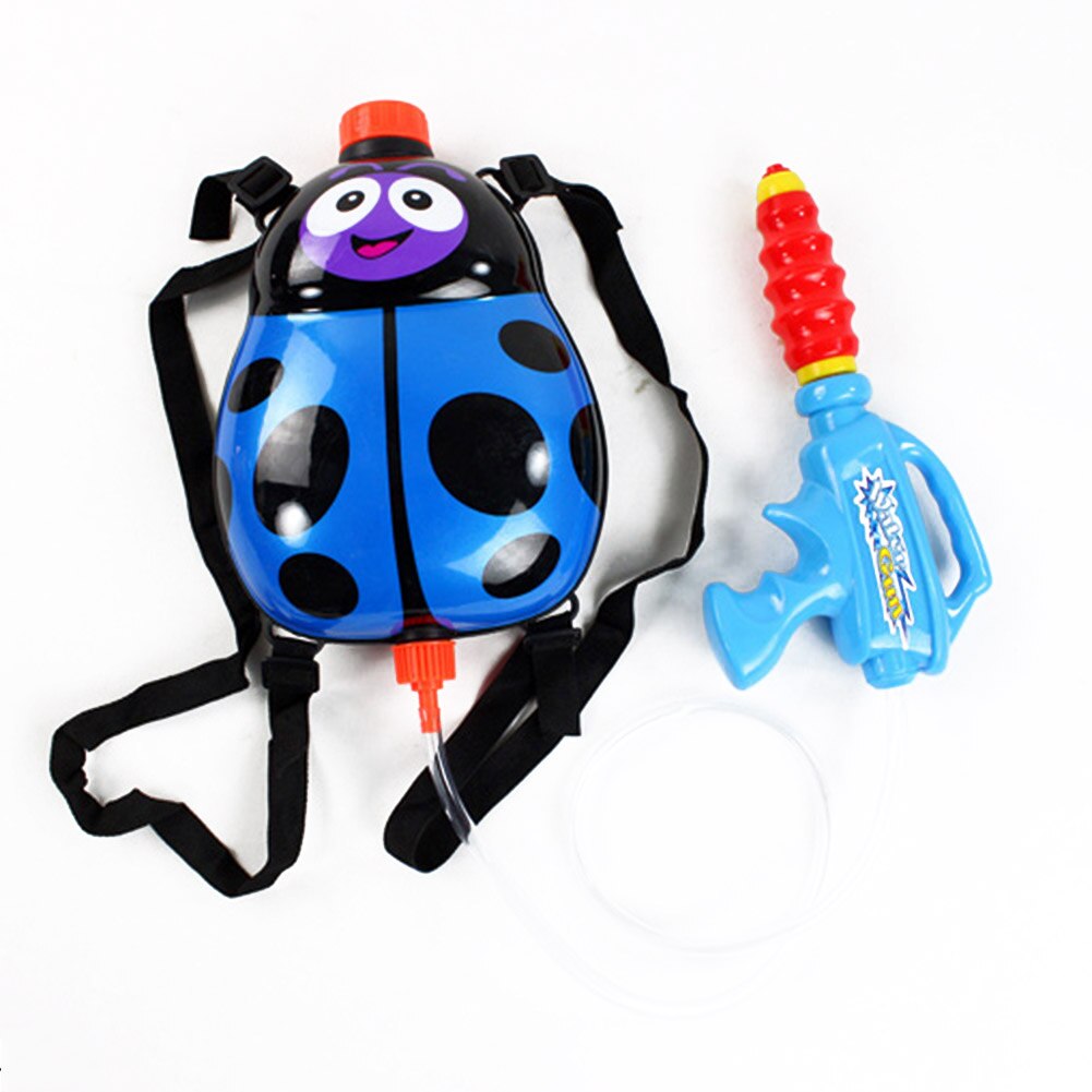 Børn børn vandspray blaster legetøj pumpe pull med rygsæk til sommer strand yh -17