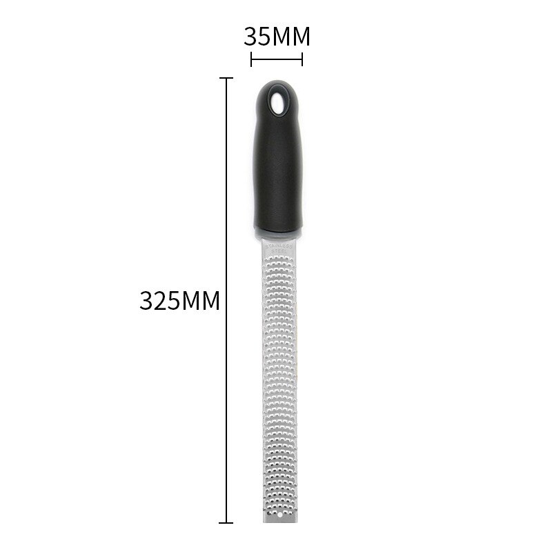 Stainless Lemon Cheese Vegetable Zester Grater Peeler Slicer Kitchen Tool Gadgets Fruit Vegetable Chopper Citrus Lemon Zester: Cheese Grater 02