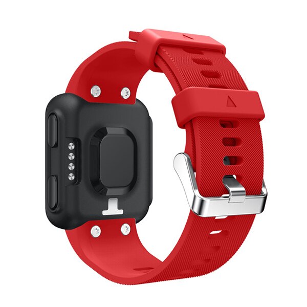 YAYUU Watch Strap for Garmin Forerunner 35 Band Soft Silicone Replacement Bands for Garmin Forerunner 35 Watch: Red