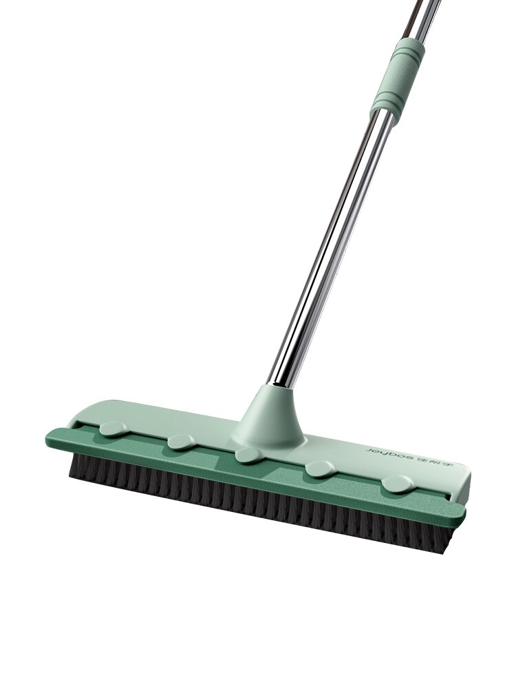 Brosse de nettoyage de sol 2 en 1, brosse à récurer de piscine, essuie-glace de salle de bains, raclette de fenêtre à poils rigides, balai magique, brosse de nettoyage de sol de baignoire et de carrelage: A