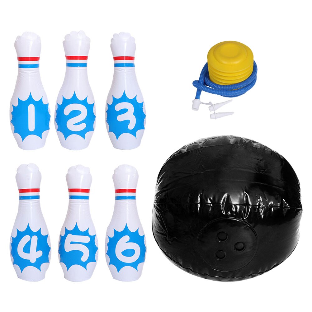 Boule de Bowling gonflable en PVC jeux de Bowling interactifs créatifs enfants jeu de boules de Bowling