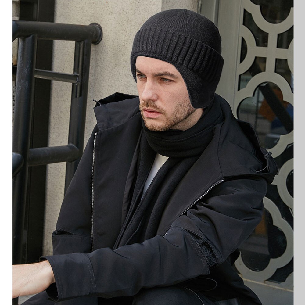 Bonnets de Ski à la pour hommes et femmes, en tricot, pour l'extérieur, extensibles, décontractés, doux et chauds, hiver