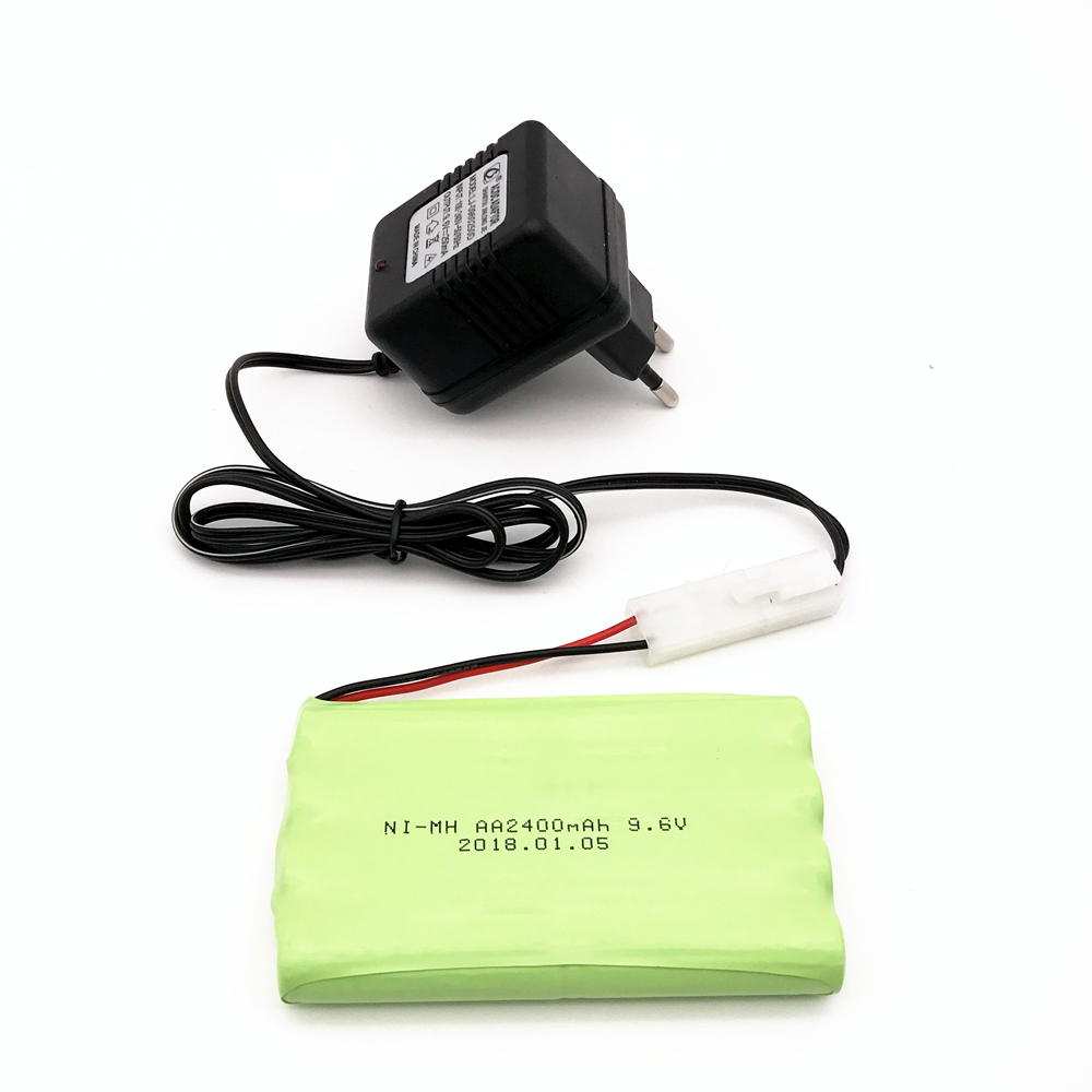 Chargeur pour batterie ni-cd Ni-MH 9.6V, entrée AC 110V-240V, sortie 9.6V 250mA avec prise Tamiya KET-2P pour jouet RC
