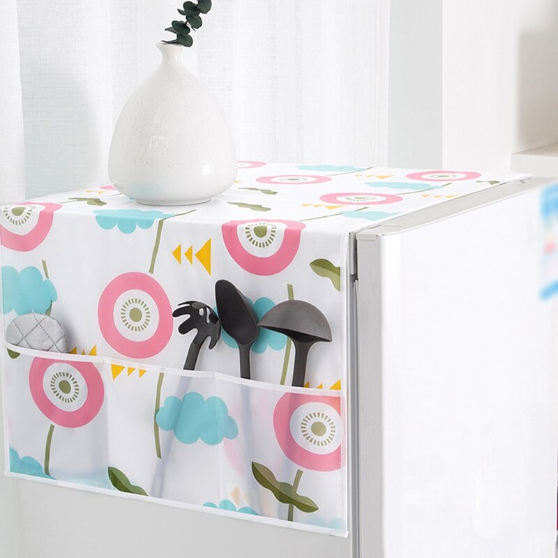 Nappe colorée polyvalente anti-poussière,tissu multi-usage pour le frigo, la machine à laver ou le stockage à domicile: B