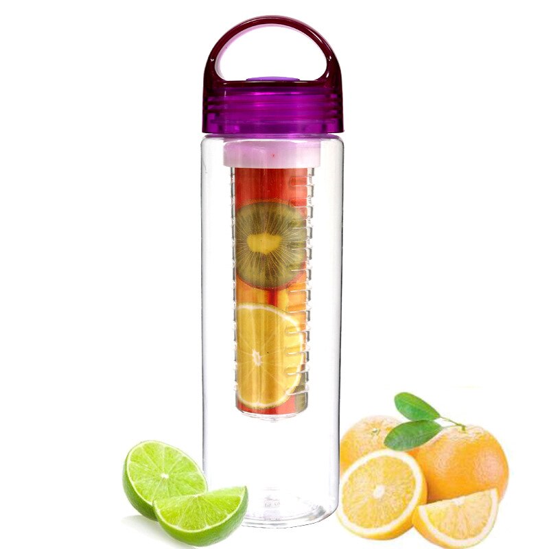 800 Ml Draagbare Fruit Infusing Infuser Water Fles Sport Citroensap Fles Flip Deksel Outdoor Wandelen Klimmen Camp Flessen: 06