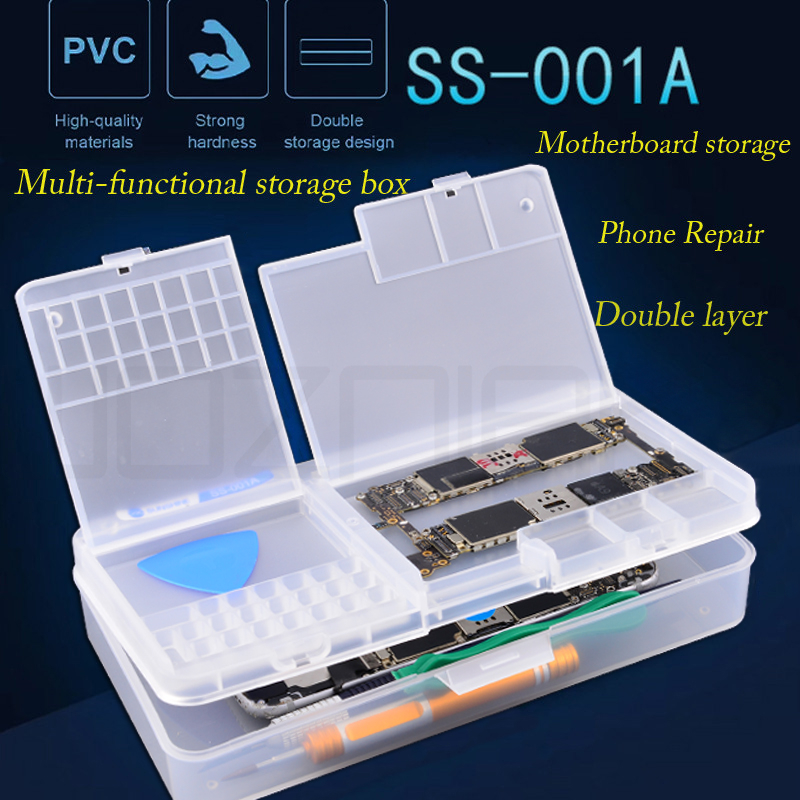 Multifunktionale praktisch-Reparatur-Aufbewahrungsbox für IC-Teile, Smartphone-Öffnungswerkzeuge, Sammler Sonnenschein SS-001A