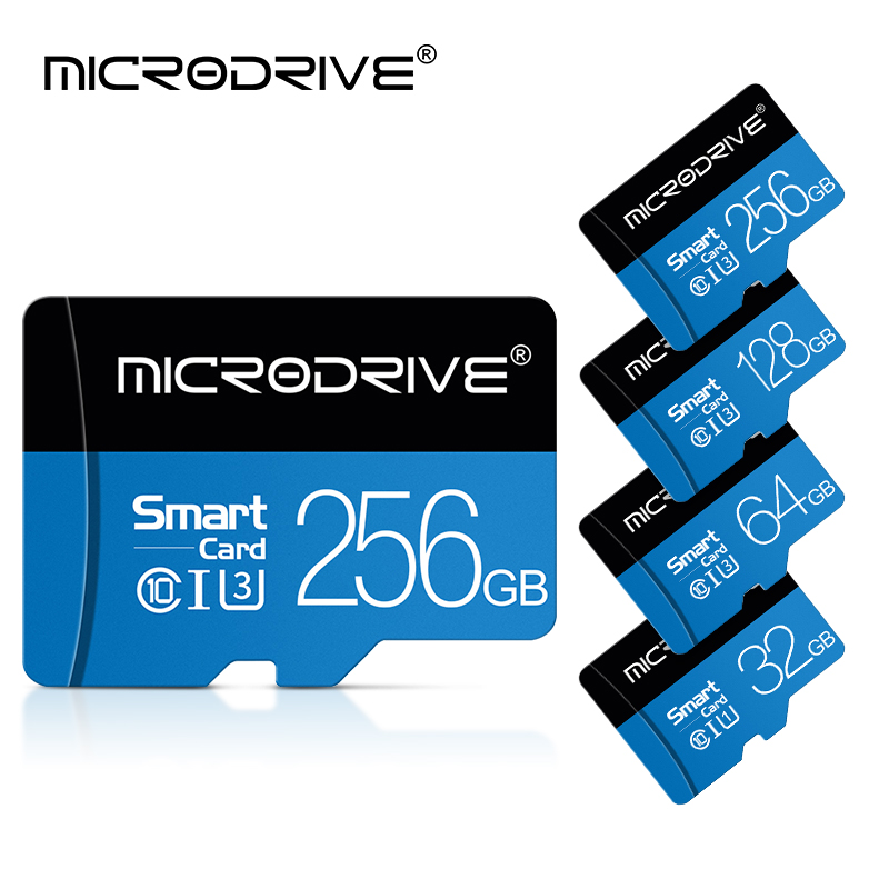 Micro Mini SD Card 4GB 8GB 16GB 32GB 64gb 128gb 256gb Class 10 U3 High Speed Memory Card for Phone / Tablet / Camera / DVR