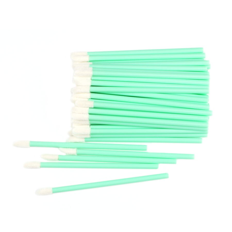 2000pcs Lip Brush Disposable Makeup Applicators Lip Gloss Brush Lipstick Applicator Wand Multicolor Makeup Kits Beauty Cosmetic: 2000pcs Green