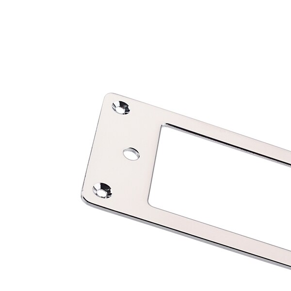 1 Uds. Guitarra eléctrica de Metal plateado Humbucker Pickup marco con anillos de montaje